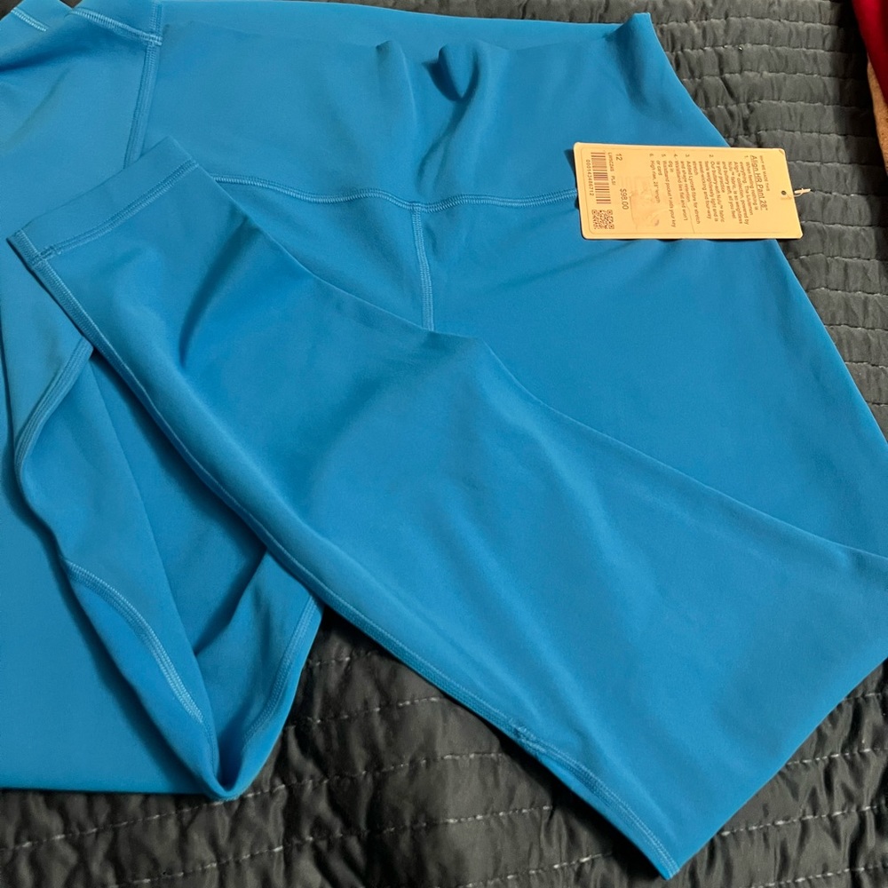 Lululemon Align High Rise 28” Poolside blue leggings (NWT)